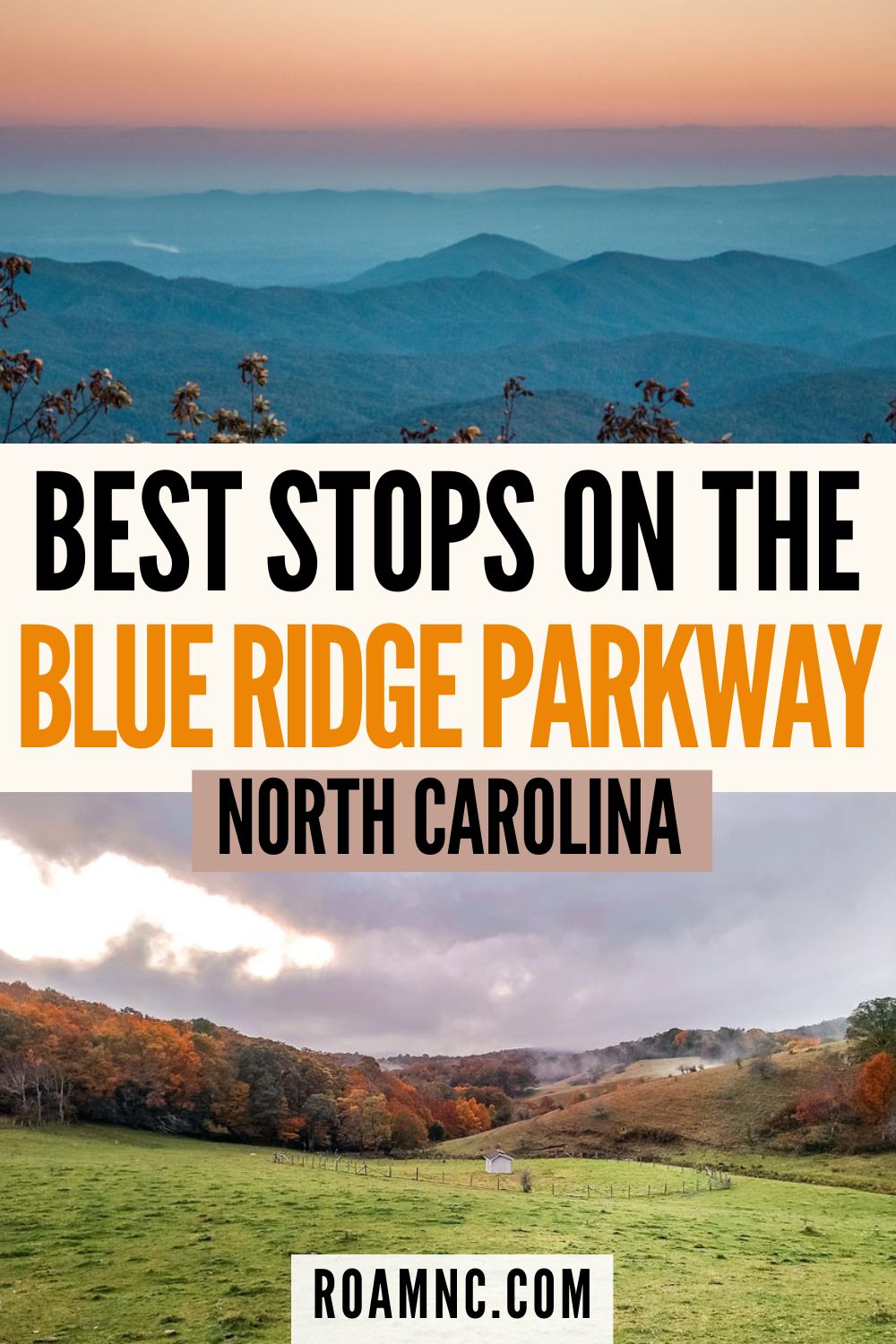 Stops on the Blue Ridge Parkway